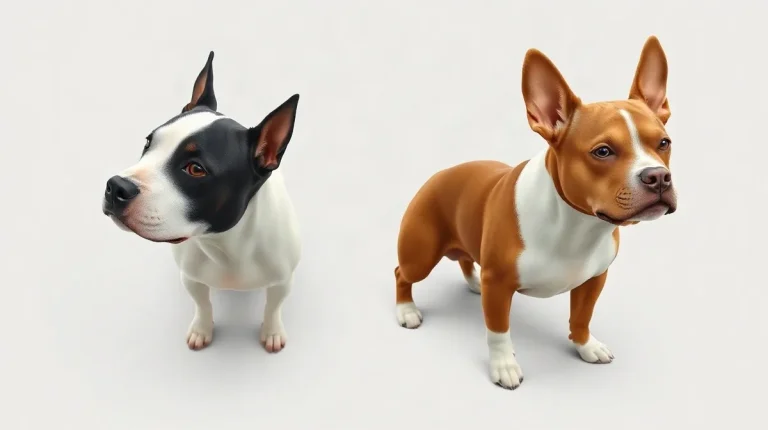 Hero illustration for the article “Bull Terrier vs Staffordshire Bull Terrier Temperament Care”
