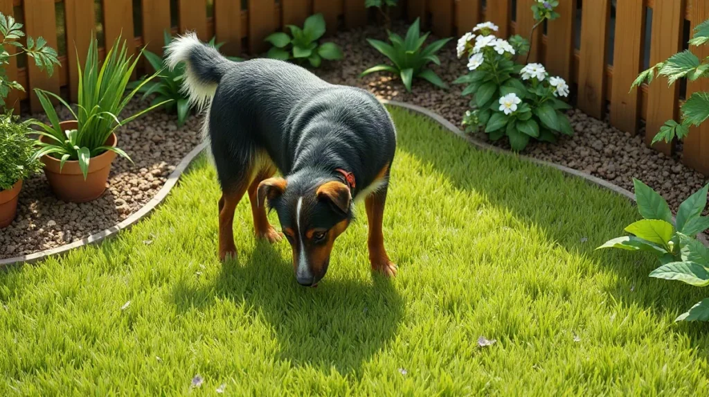Hero illustration for the article “Why Do Dogs Eat Grass? Uncovering Reasons Behind This Habit”