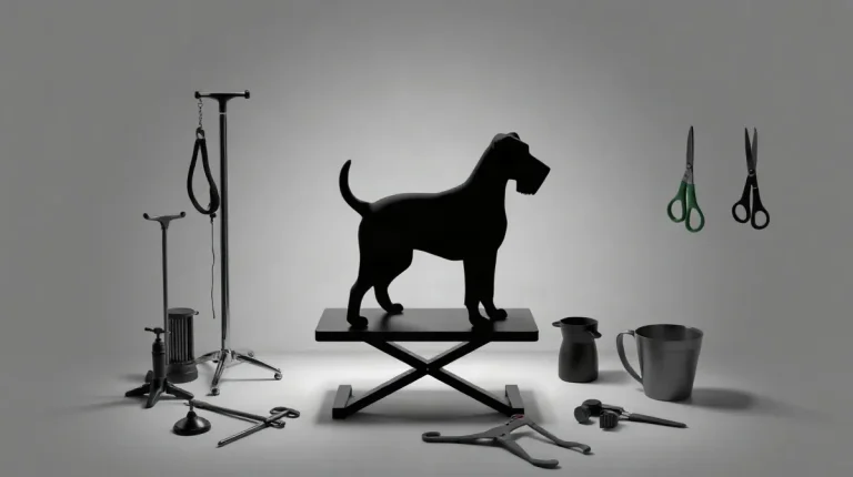 Hero illustration for the article “A Day in the Life of a Famous Show Dog”