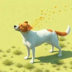 Hero illustration for the article “How Seasonal Allergies Affect Dogs and What Owners Can Do”