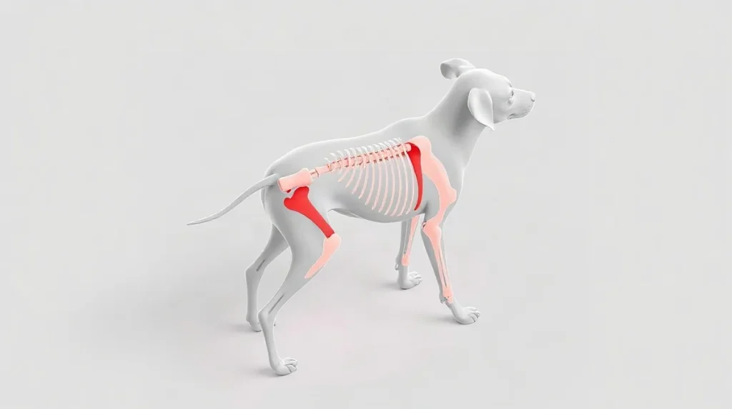 Hero illustration for the article “Understanding Canine Hip Dysplasia: Symptoms and Treatments”