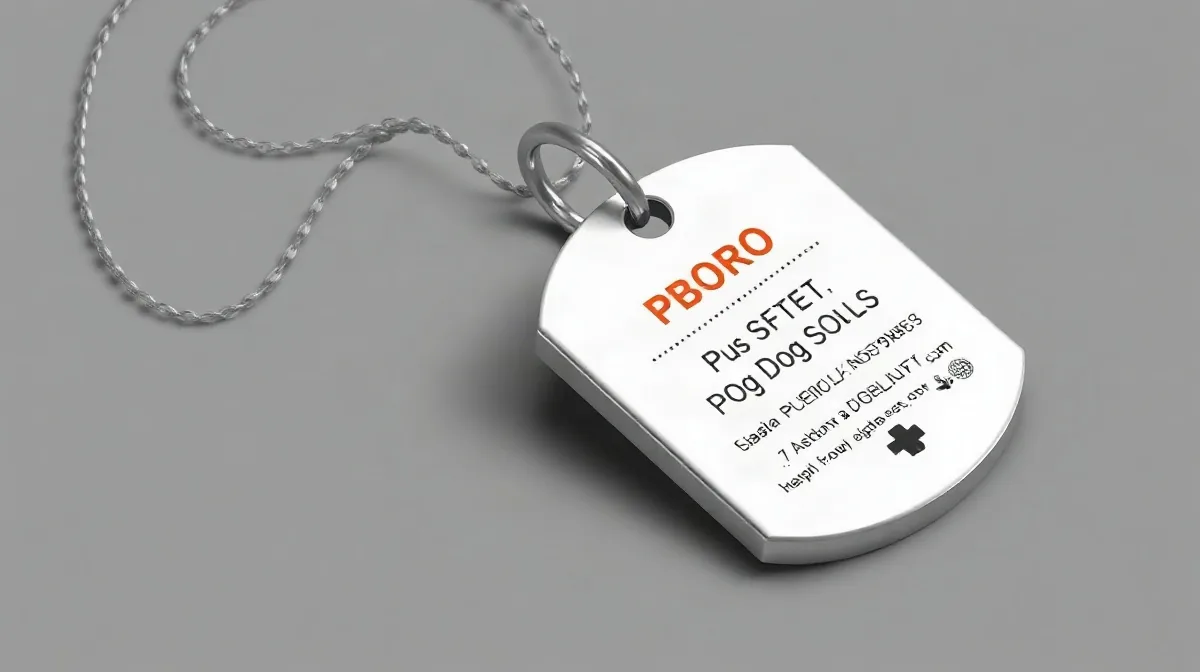 Hero illustration for the article “Dog Tags: Essential Health and Safety Tools for Your Pet”