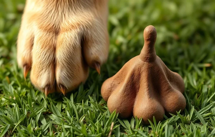 Hero illustration for the article “Decoding Canine Stool: What It Reveals About Dog Health”