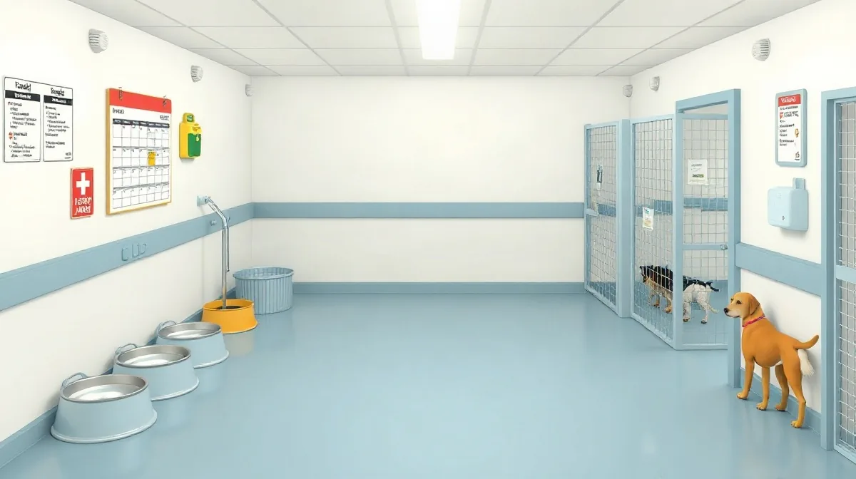 Hero illustration for the article “Dog Boarding: Safe, Comfortable Care Checklist”