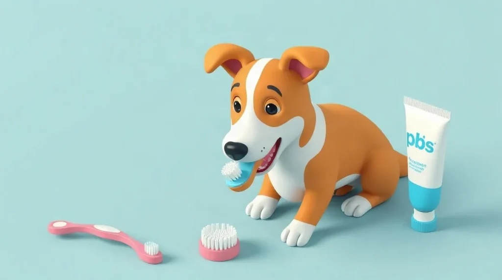 Hero illustration for the article “Understanding Canine Dental Health: Prevention and Care”