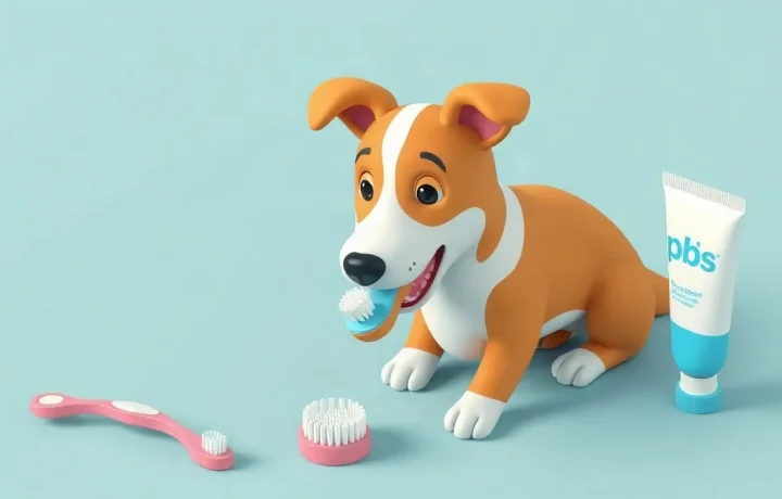 Hero illustration for the article “Understanding Canine Dental Health: Prevention and Care”