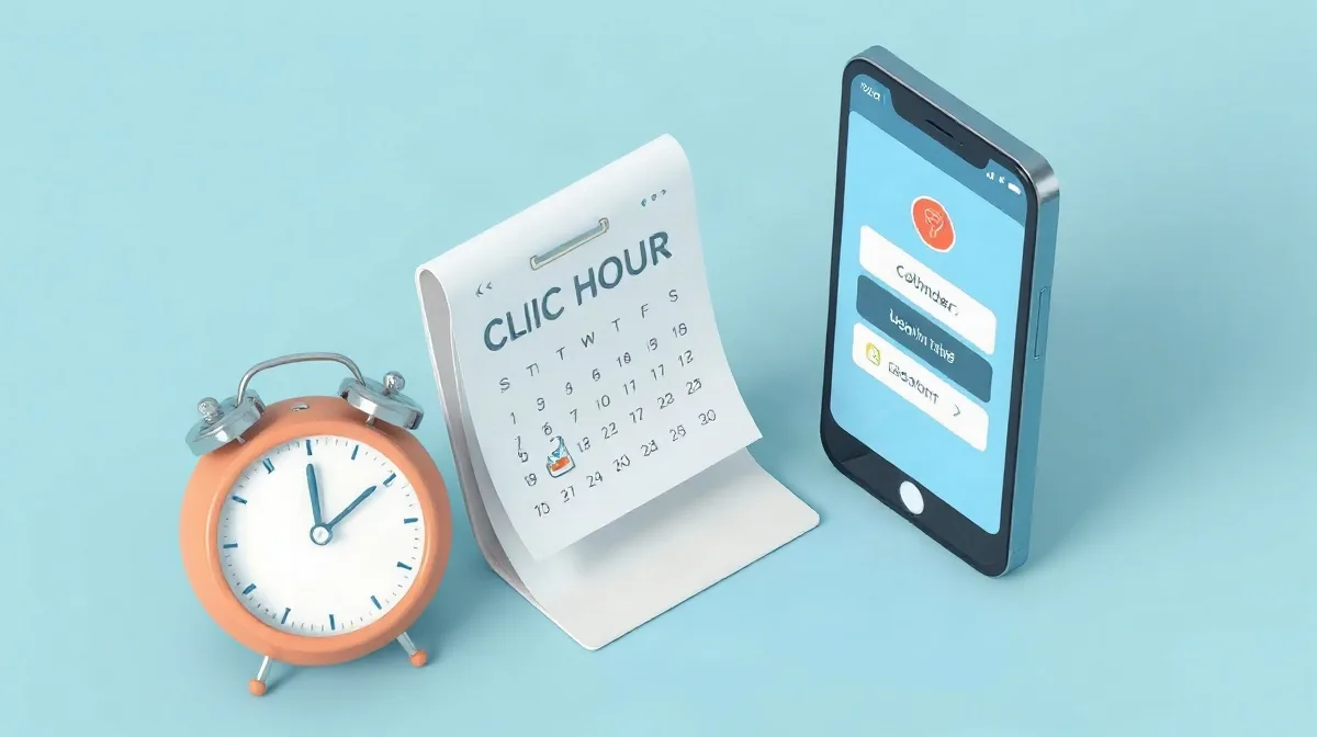 Hero illustration for the article “Urgent Care Hours: Check Availability and Plan”