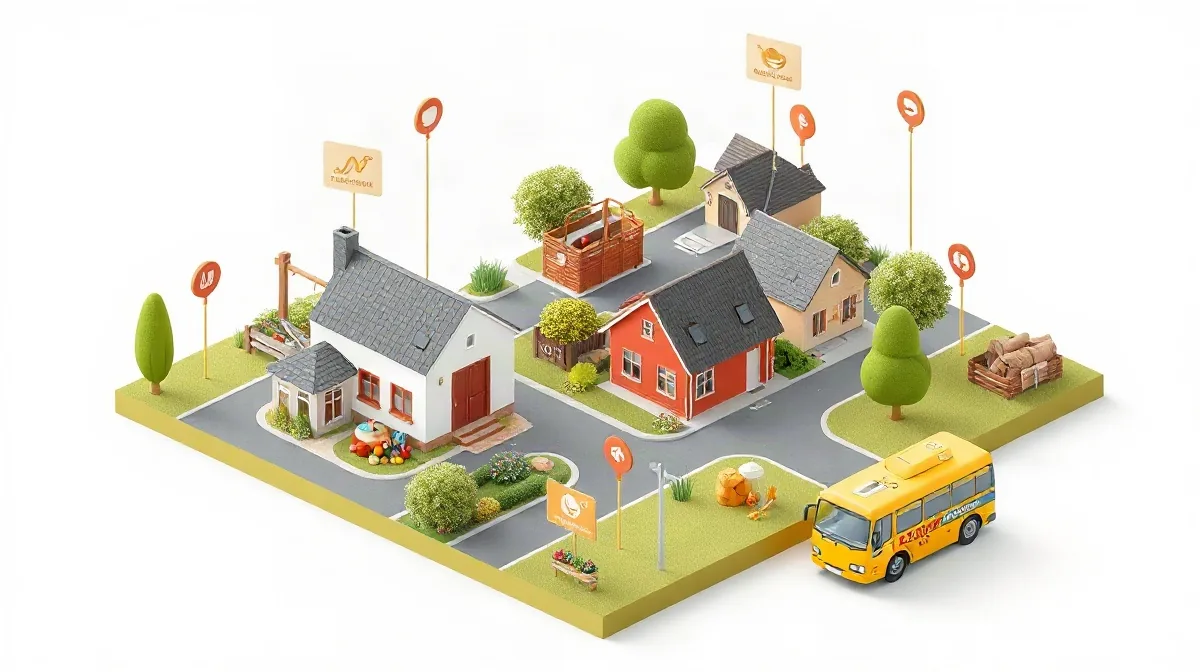 Hero illustration for the article “Community Care: What Local Health Services Do”