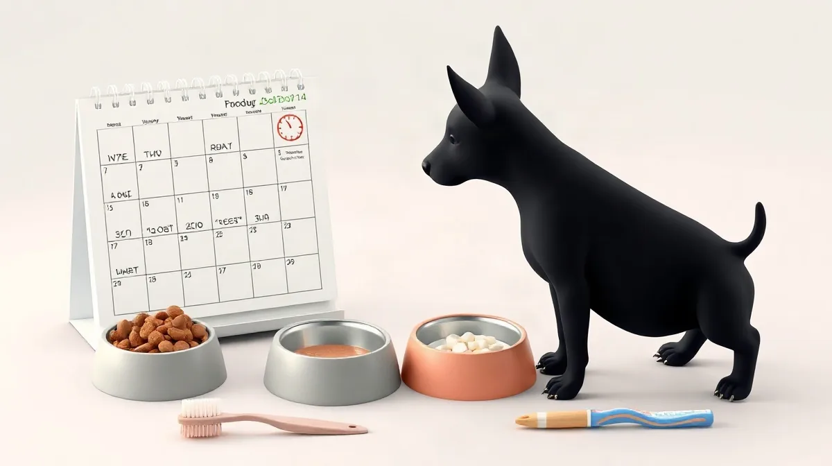 Hero illustration for the article “Bull Terrier Puppy Care: Your First-Year Guide”