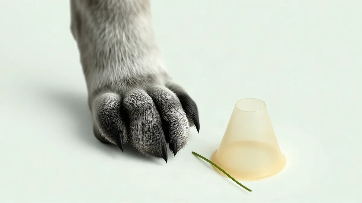 Hero illustration for the article “Why Dogs Lick Their Paws: Causes and Warning Signs”